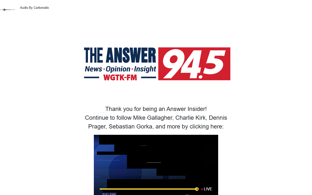 945theanswer.com screenshot