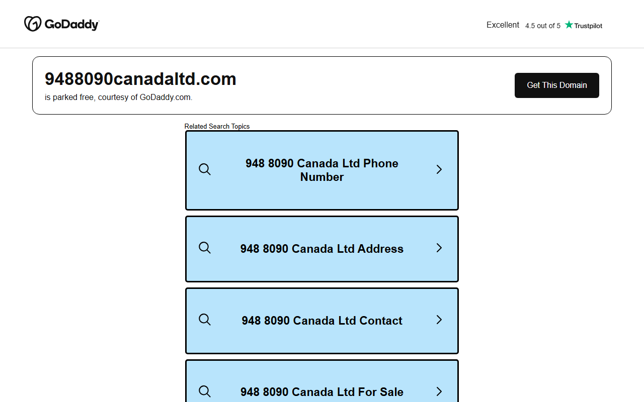 9488090canadaltd.com screenshot