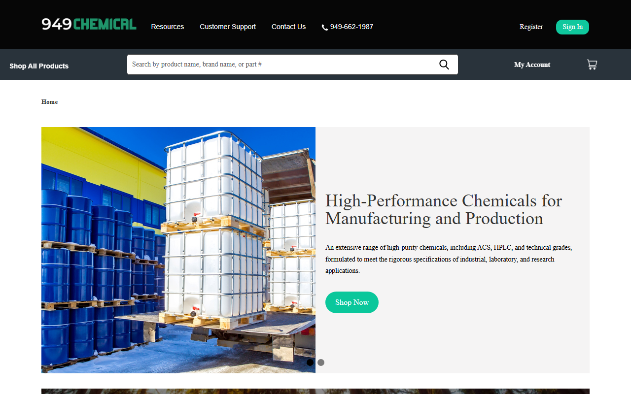 949chemical.com screenshot