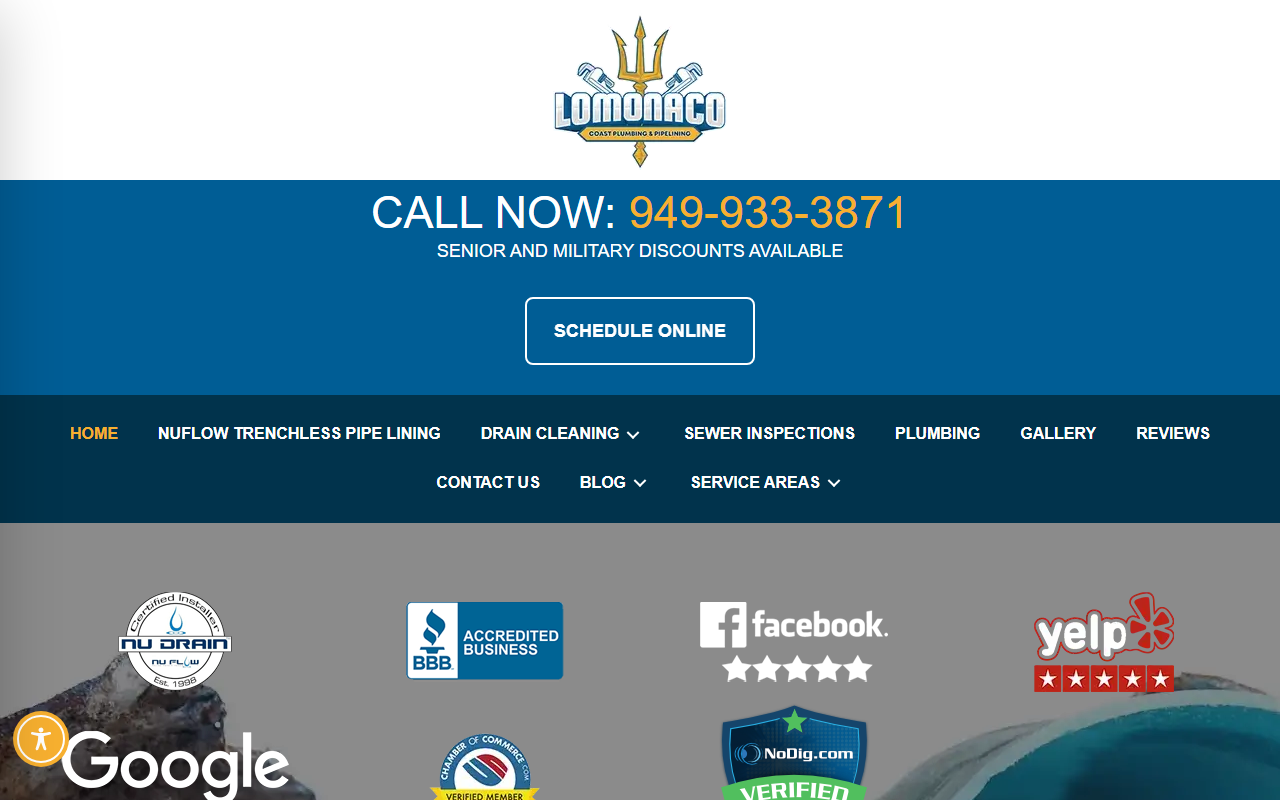 949trenchless.com screenshot