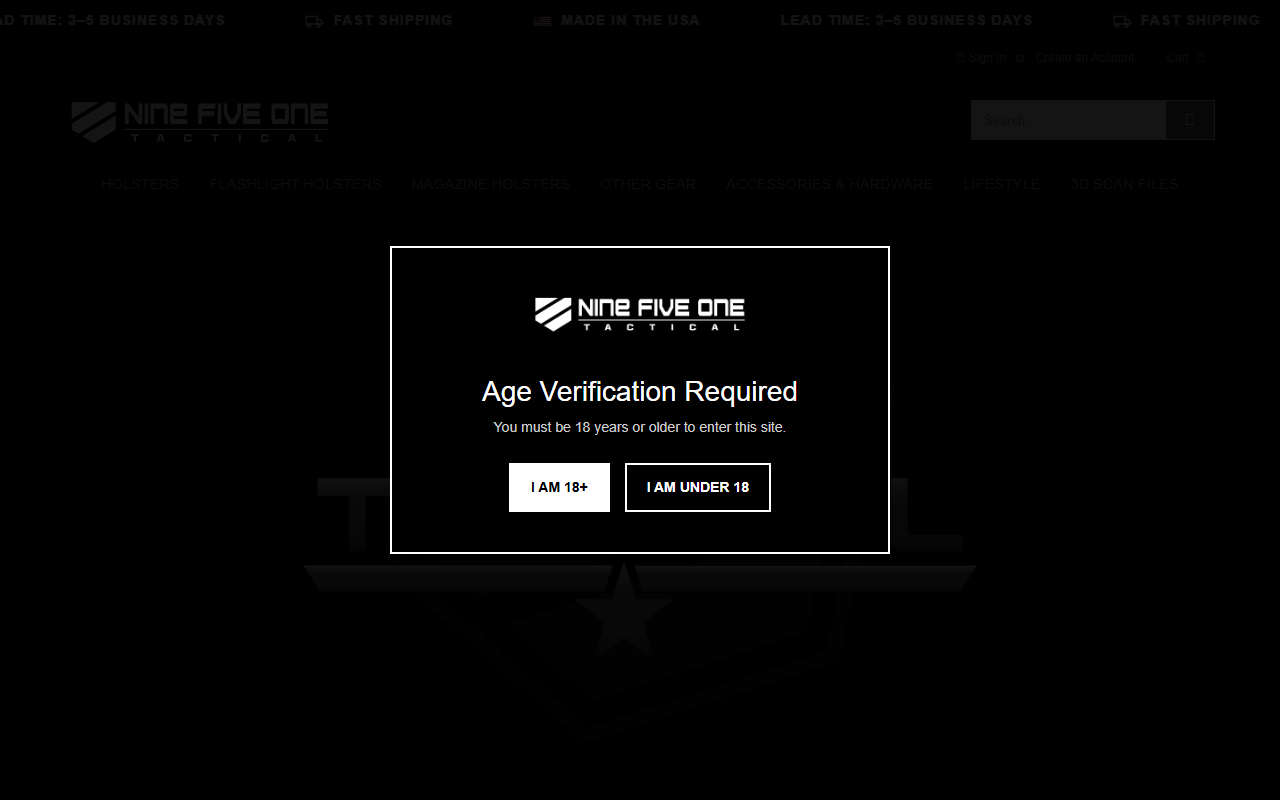 951-tactical.com screenshot