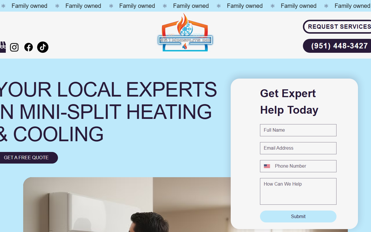 951minisplit.com screenshot