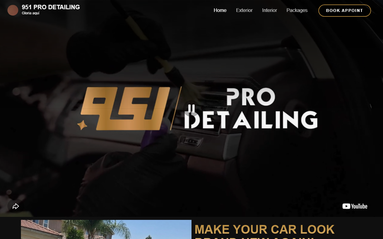 951prodetailing.com screenshot