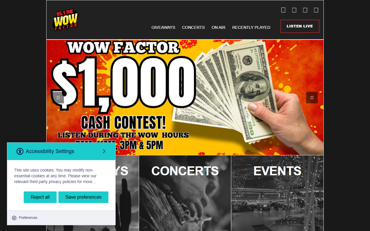 951thewowfactor.com screenshot