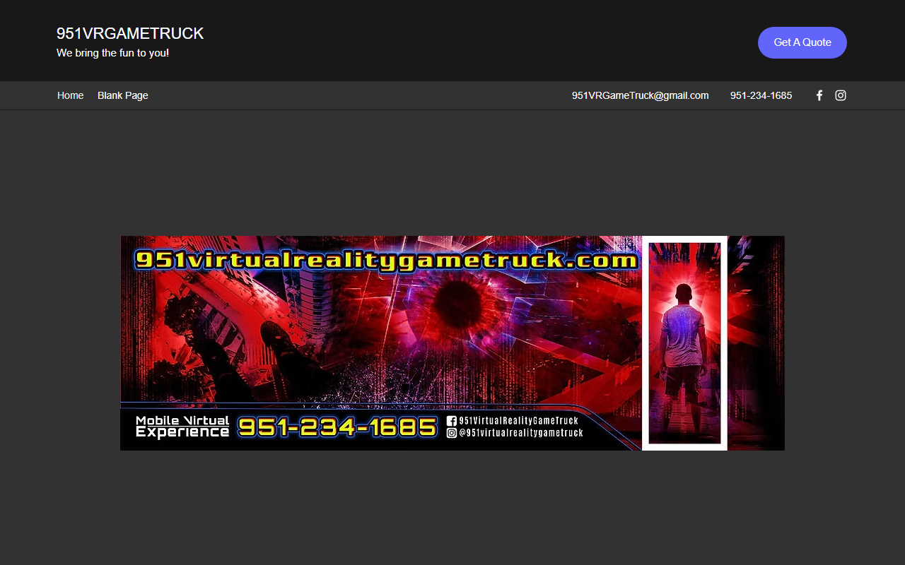 951vrgametruck.com screenshot