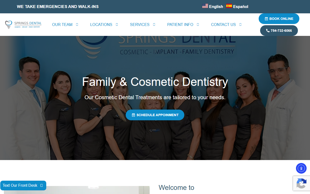 954dentists.com screenshot