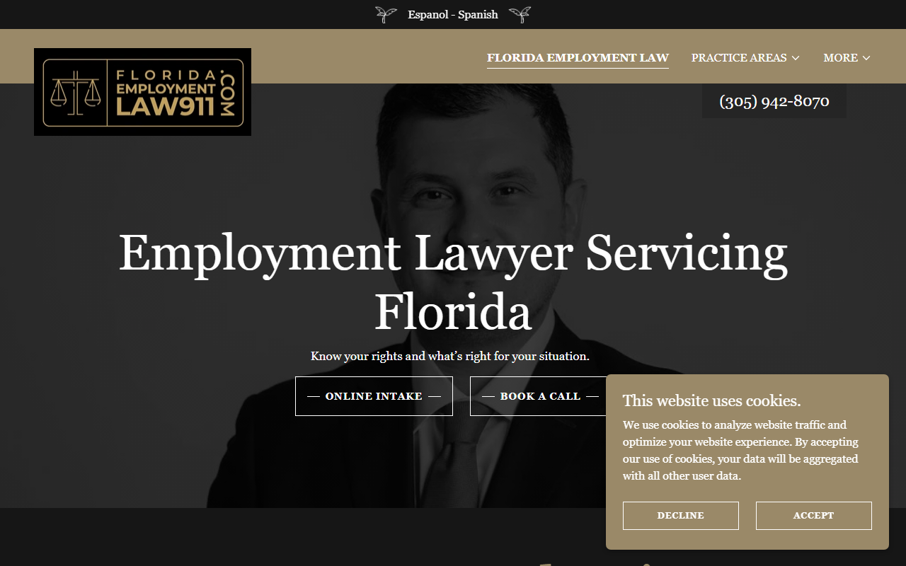 954employmentlaw.com screenshot