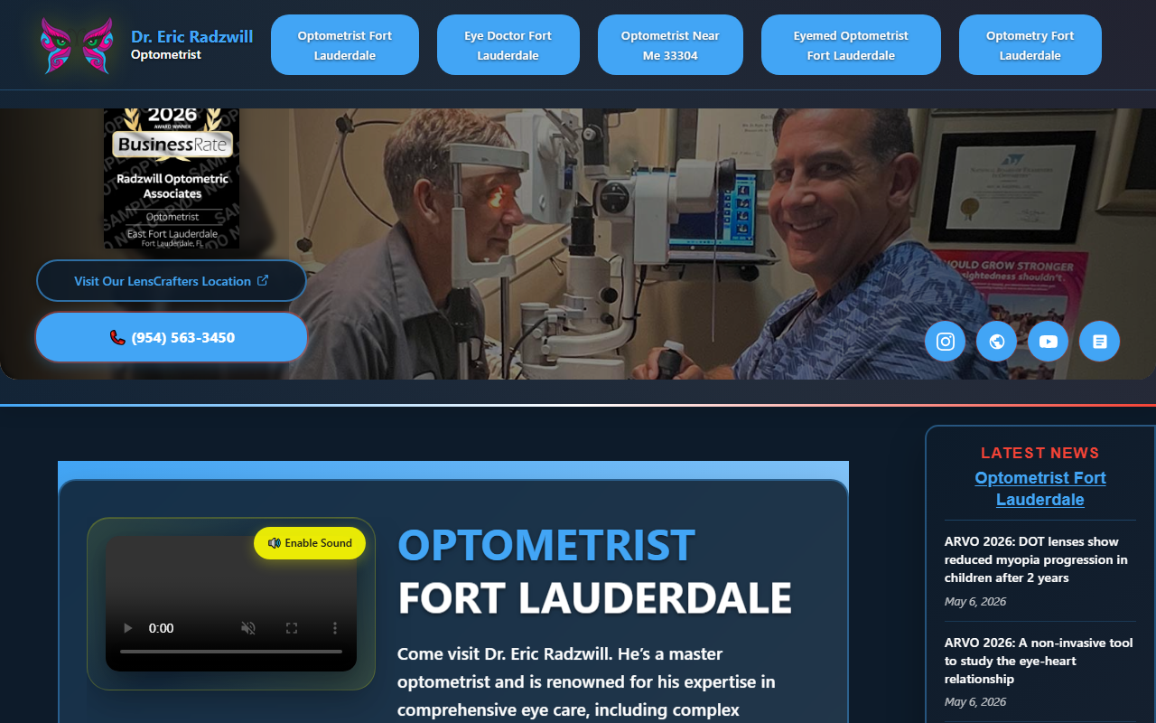 954eyeexam.com screenshot