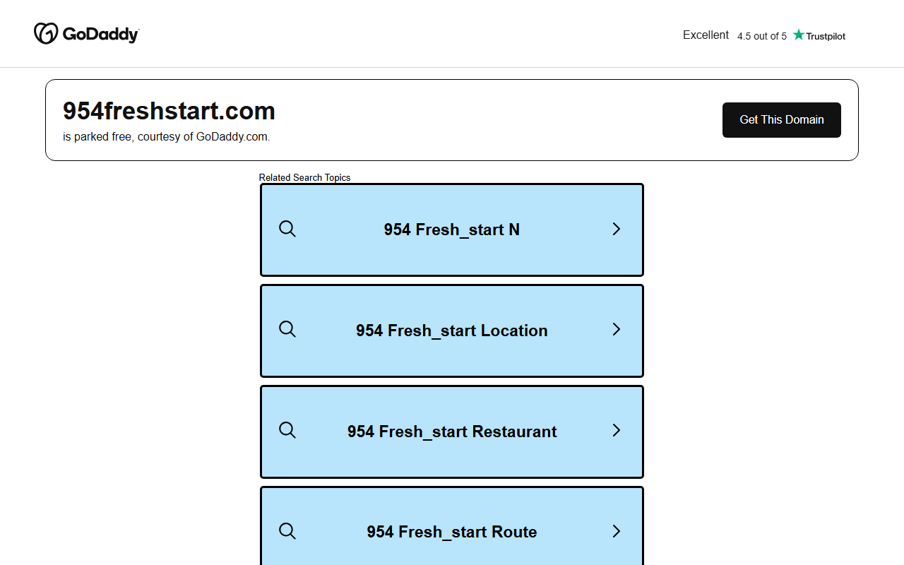 954freshstart.com screenshot