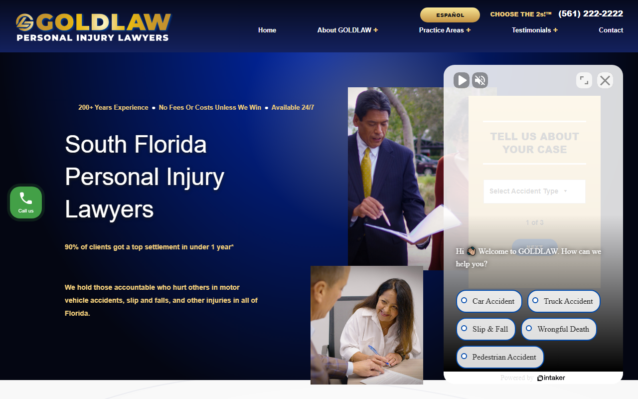 954goldlaw.com screenshot