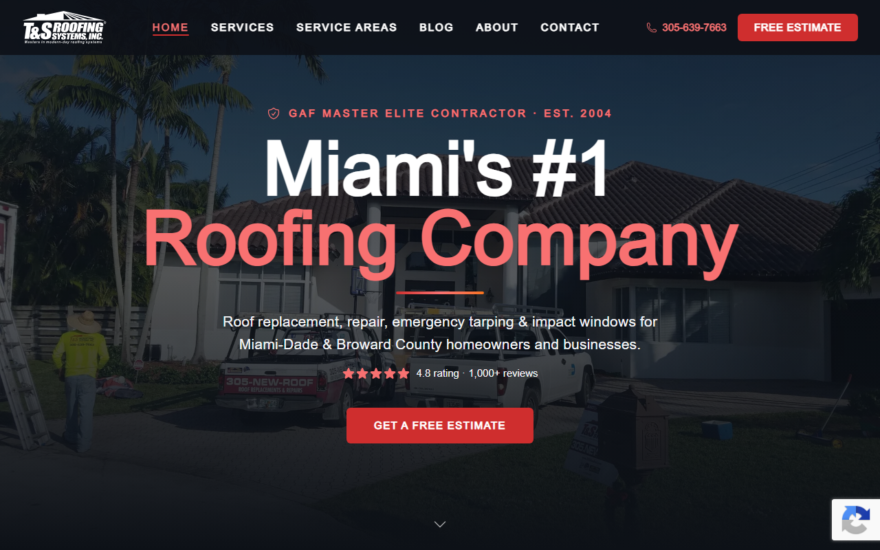 954newroof.com screenshot
