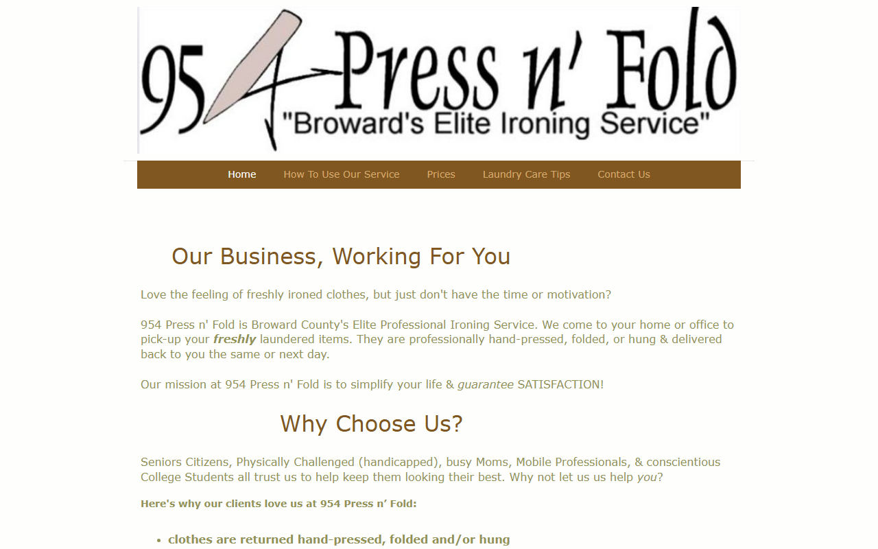 954pressnfold.com screenshot