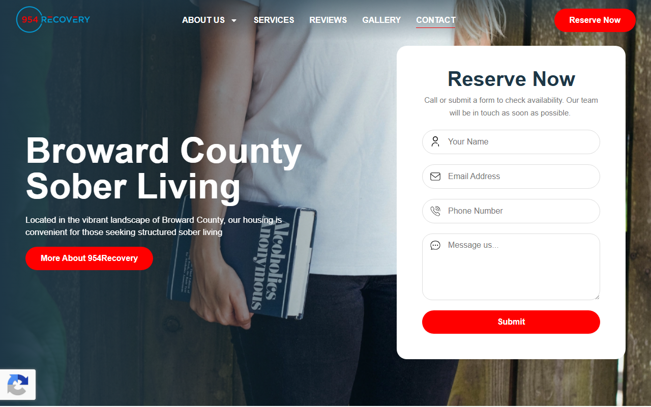 954recovery.com screenshot