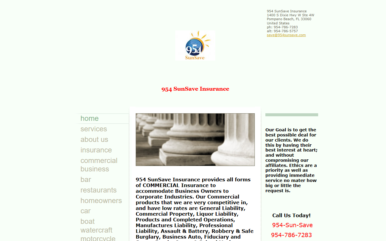 954sunsave.com screenshot
