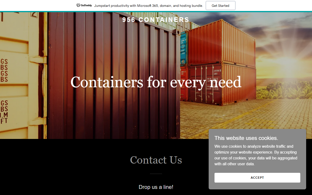 956containers.com screenshot
