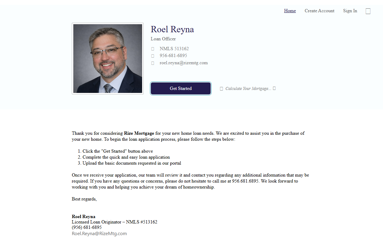 956homeloans.com screenshot