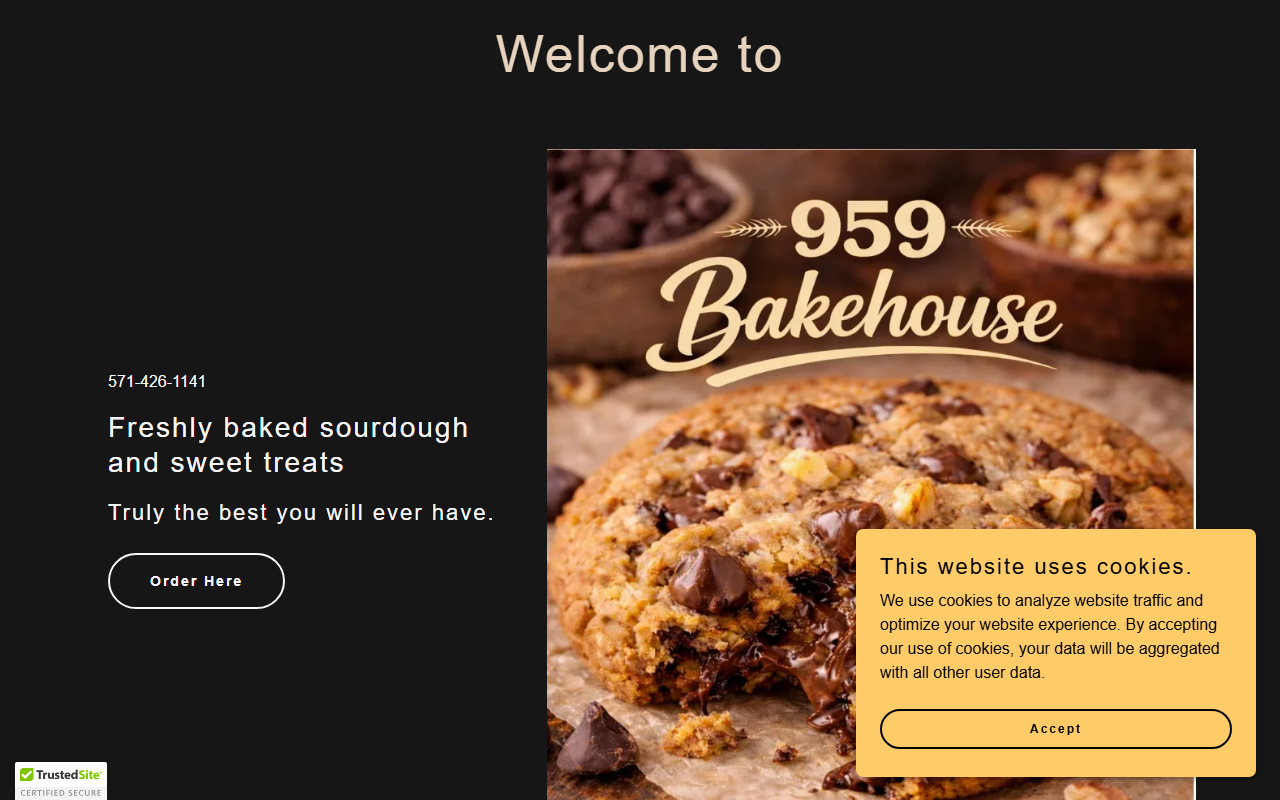 959bakehouse.com screenshot