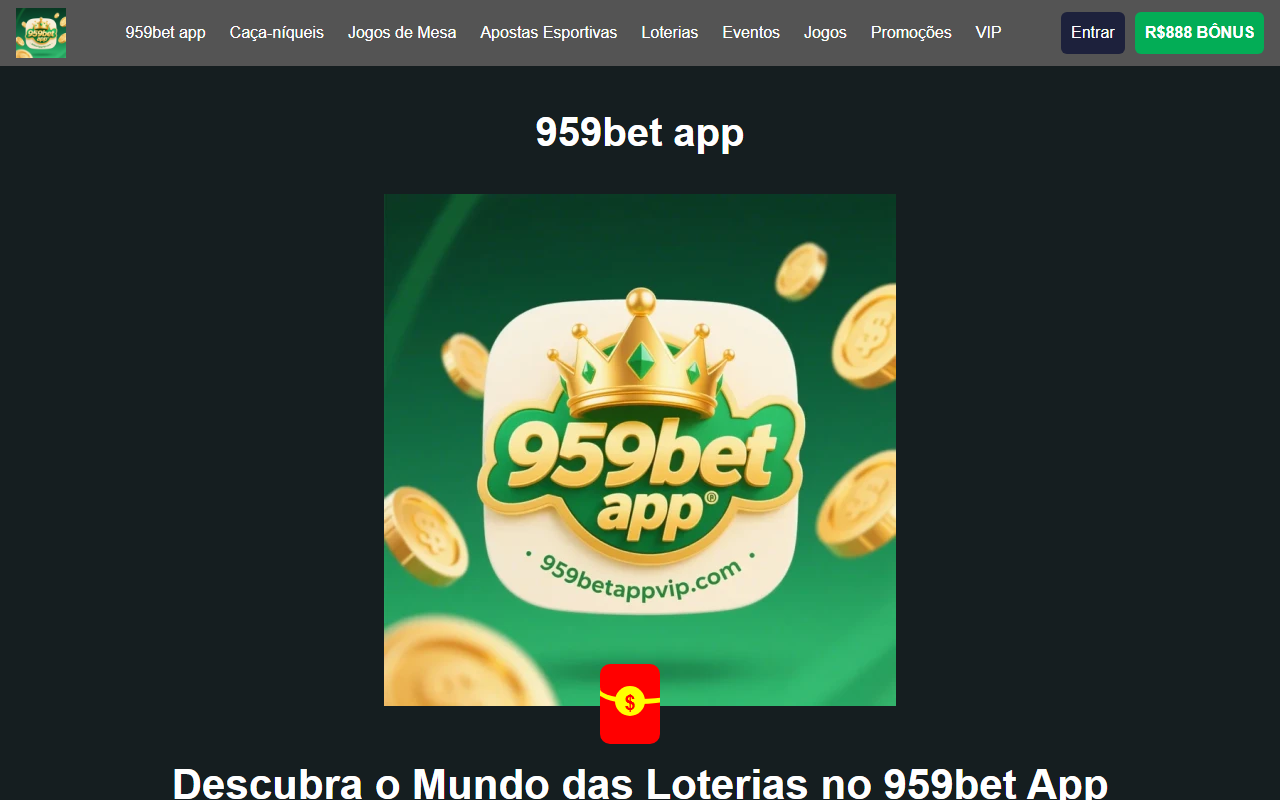 959betappvip.com screenshot