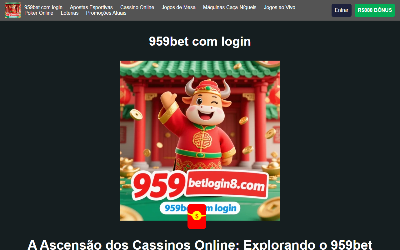 959betlogin8.com screenshot