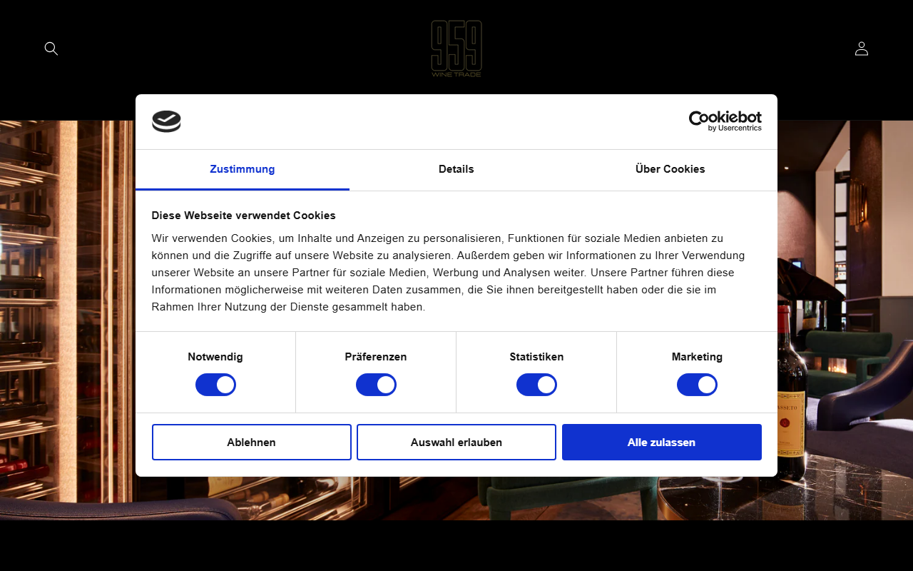 959winetrade.com screenshot