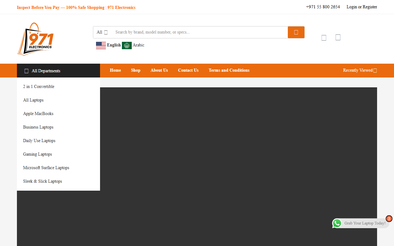 971electronics.com screenshot