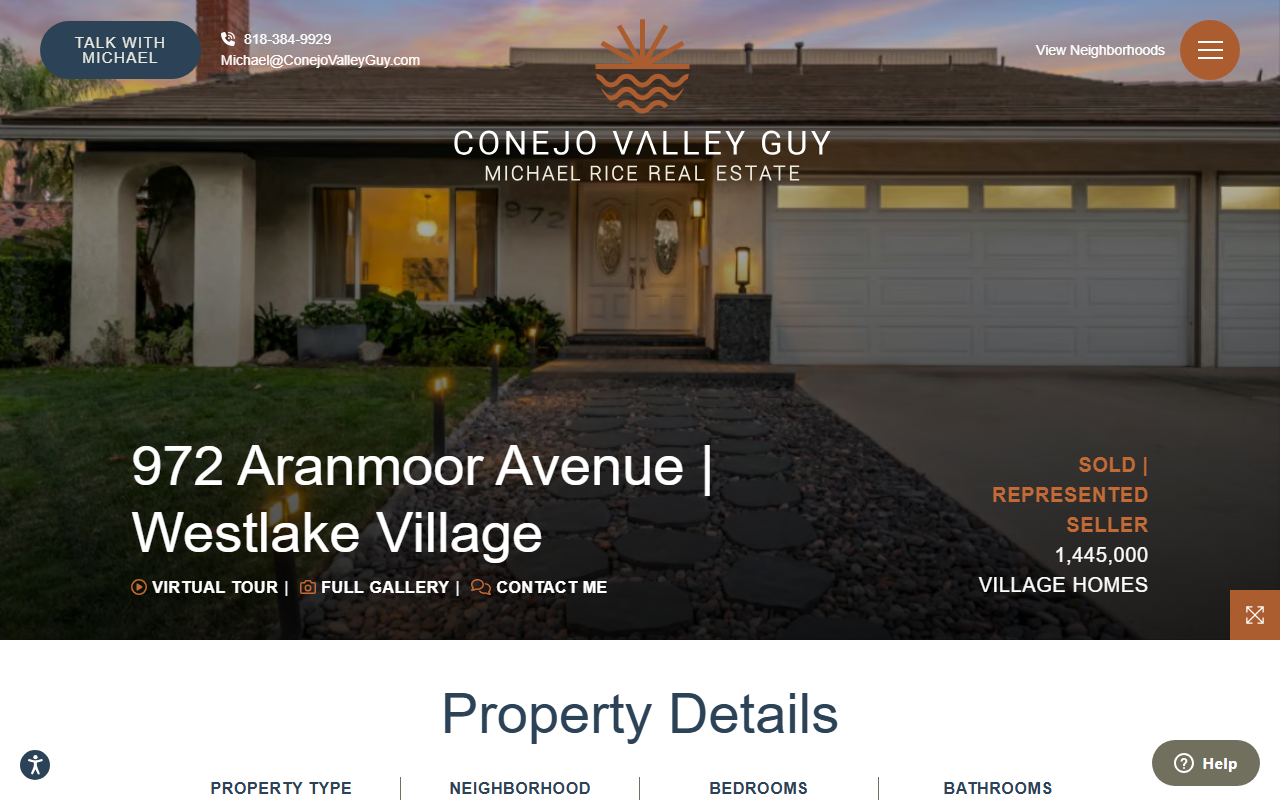 972aranmoor.com screenshot