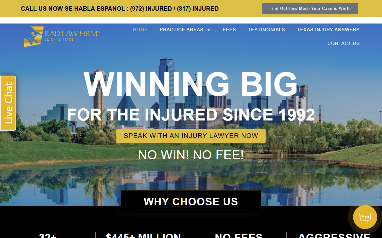 972injured.com screenshot