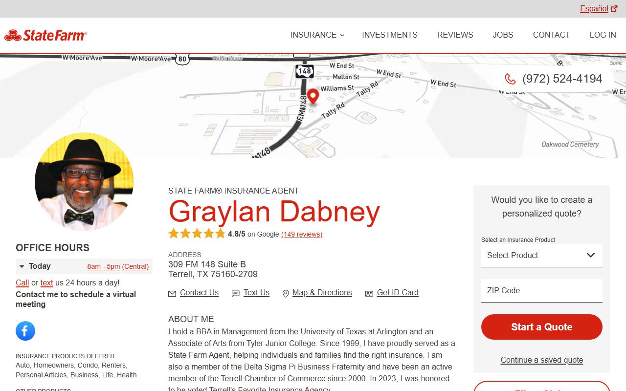 972insurance.com screenshot