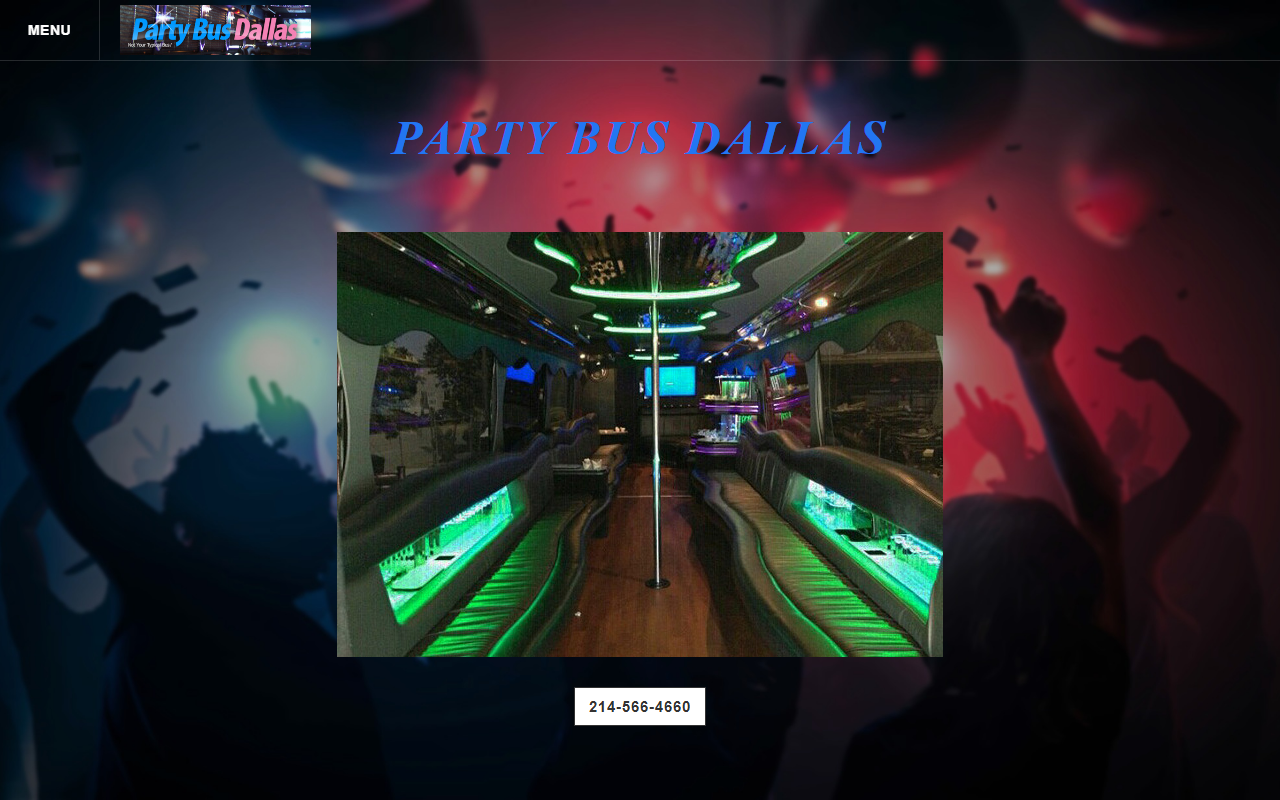 972partybus.com screenshot