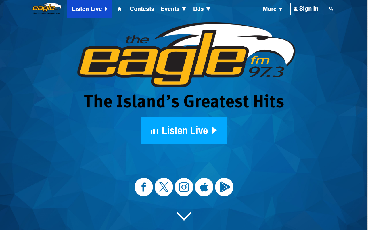 973theeagle.com screenshot