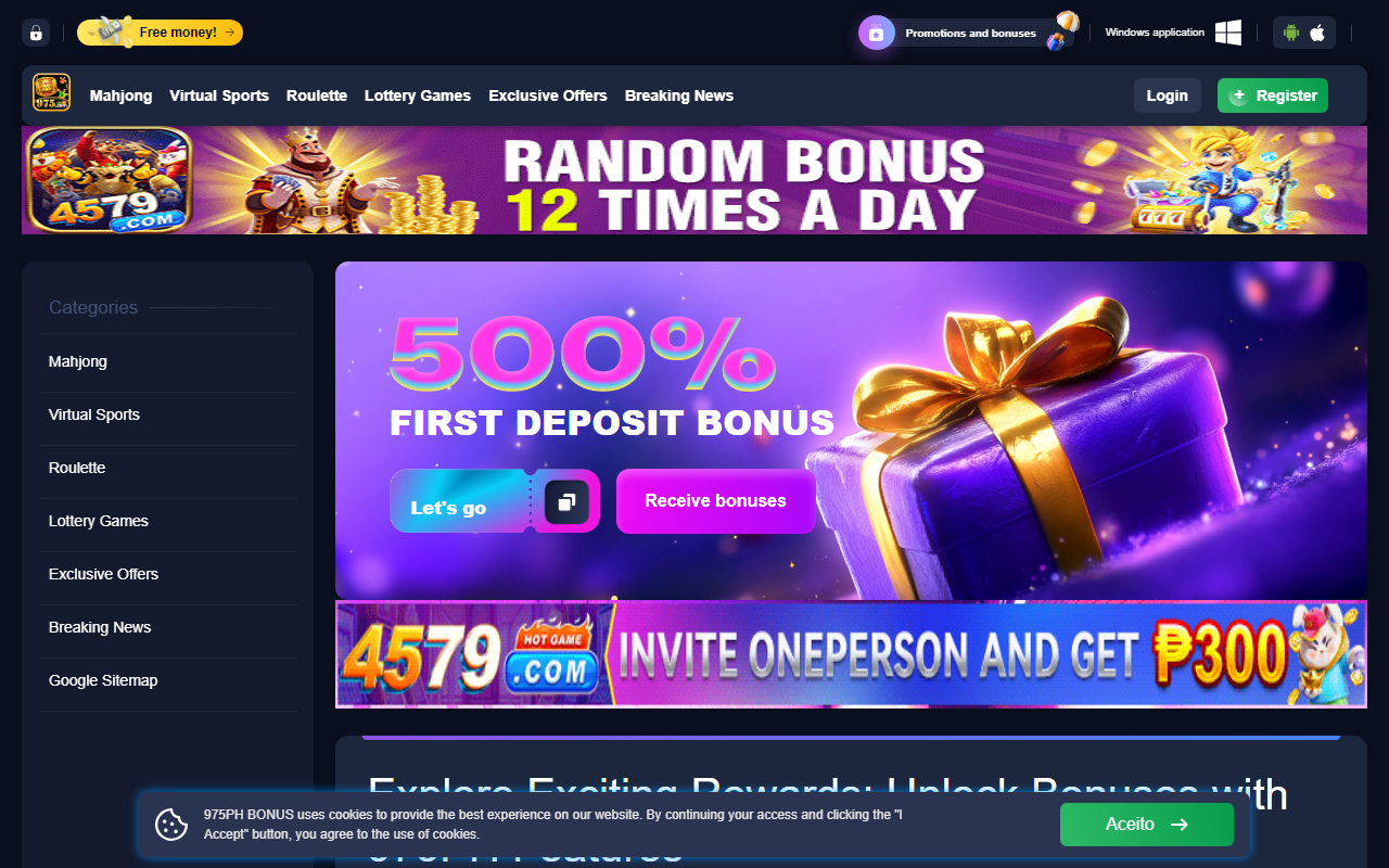 975phbonus.com screenshot