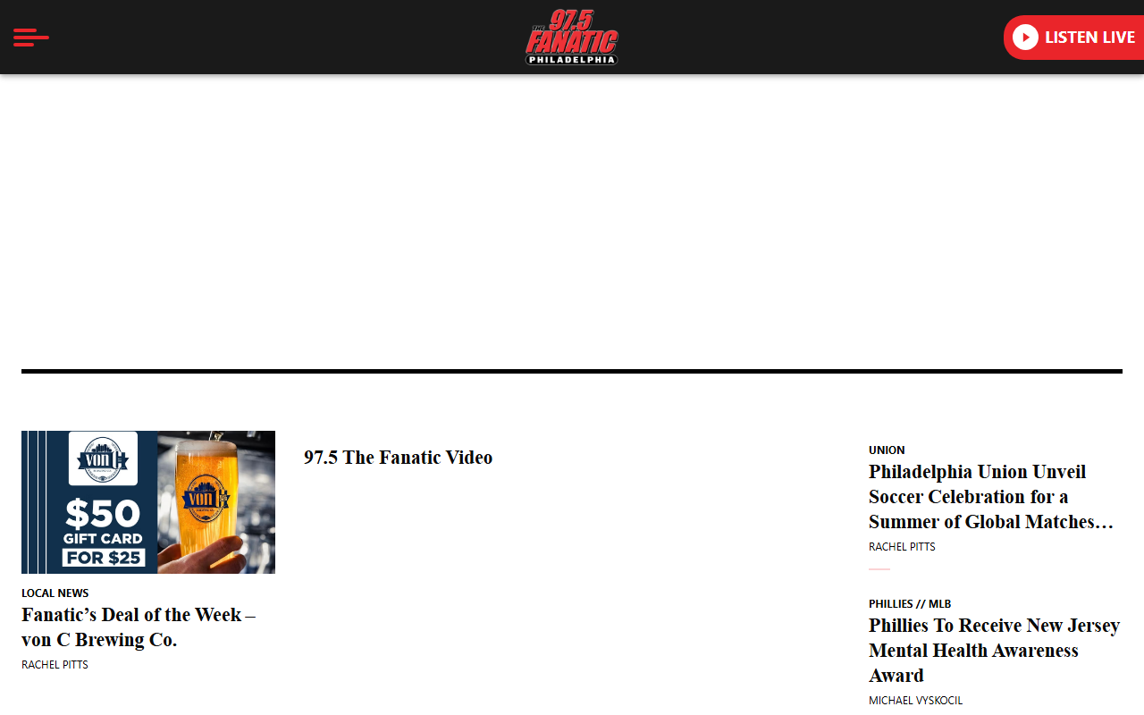 975thefanatic.com screenshot