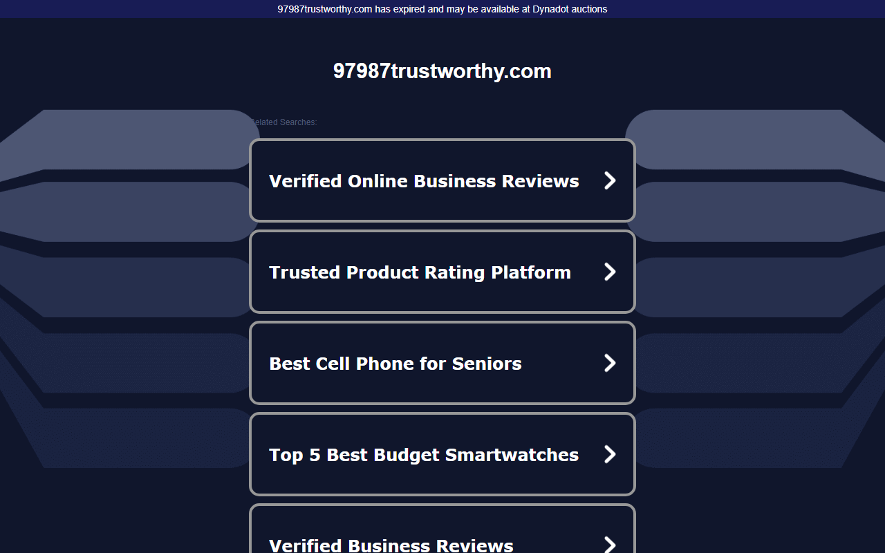 97987trustworthy.com screenshot