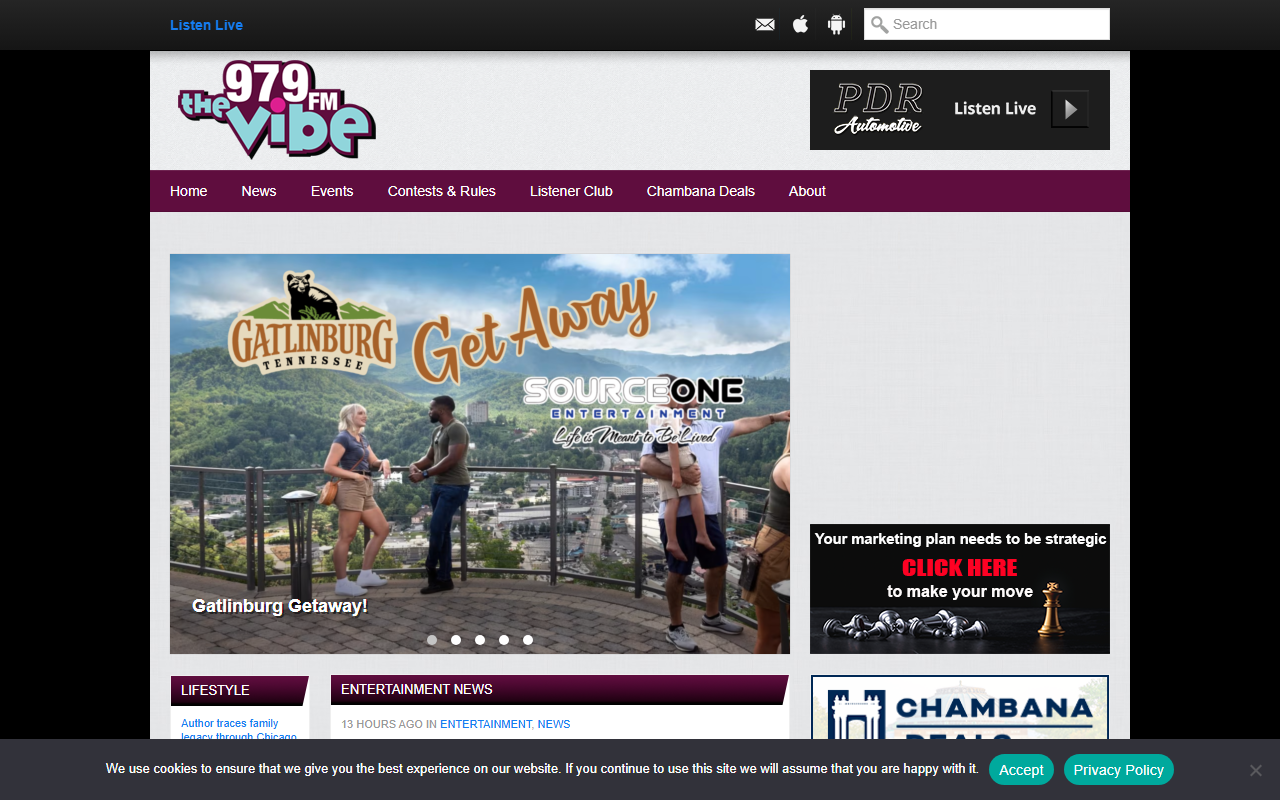 979thevibe.com screenshot