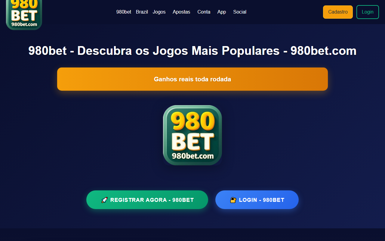 980betcspg.com screenshot