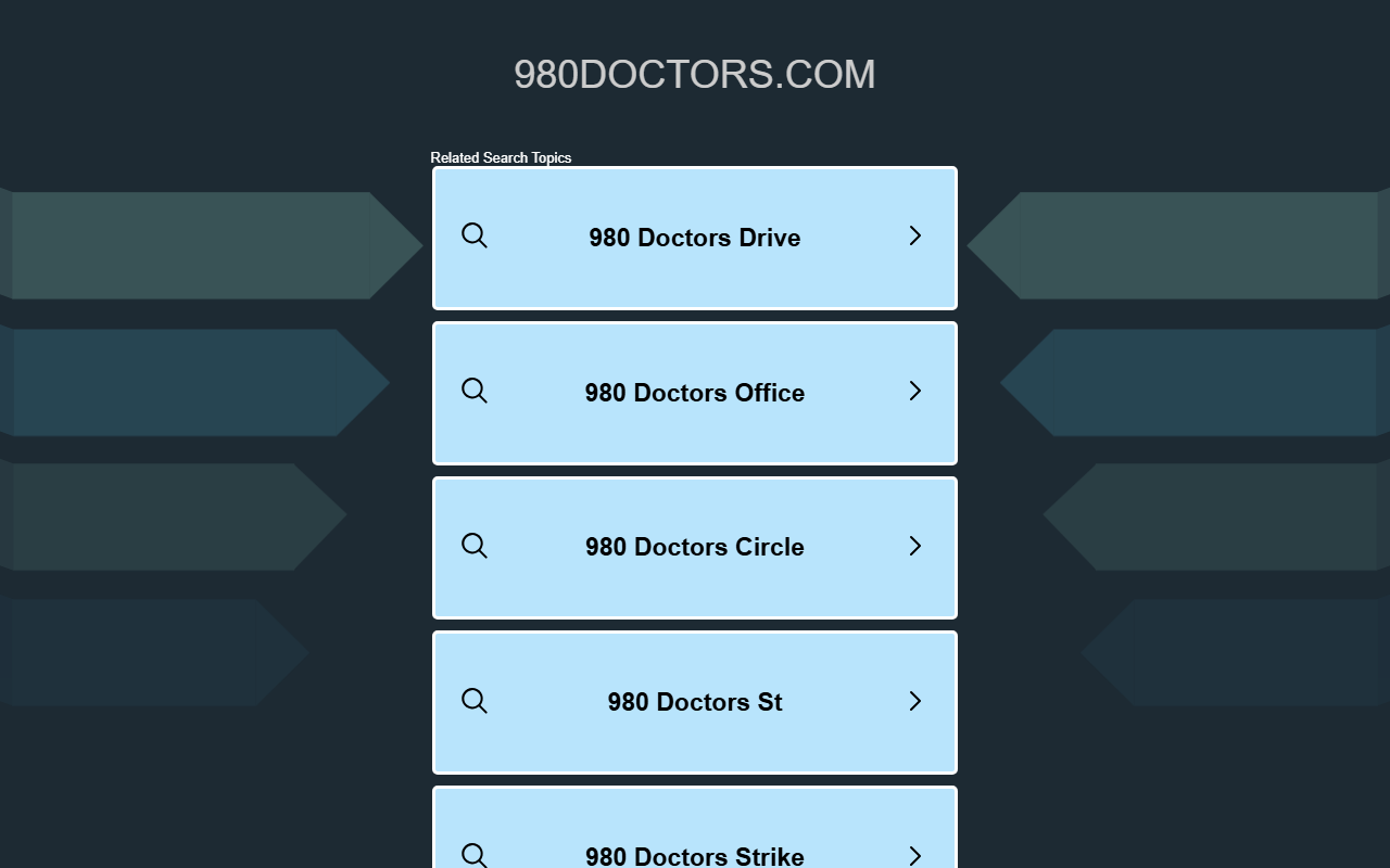 980doctors.com screenshot