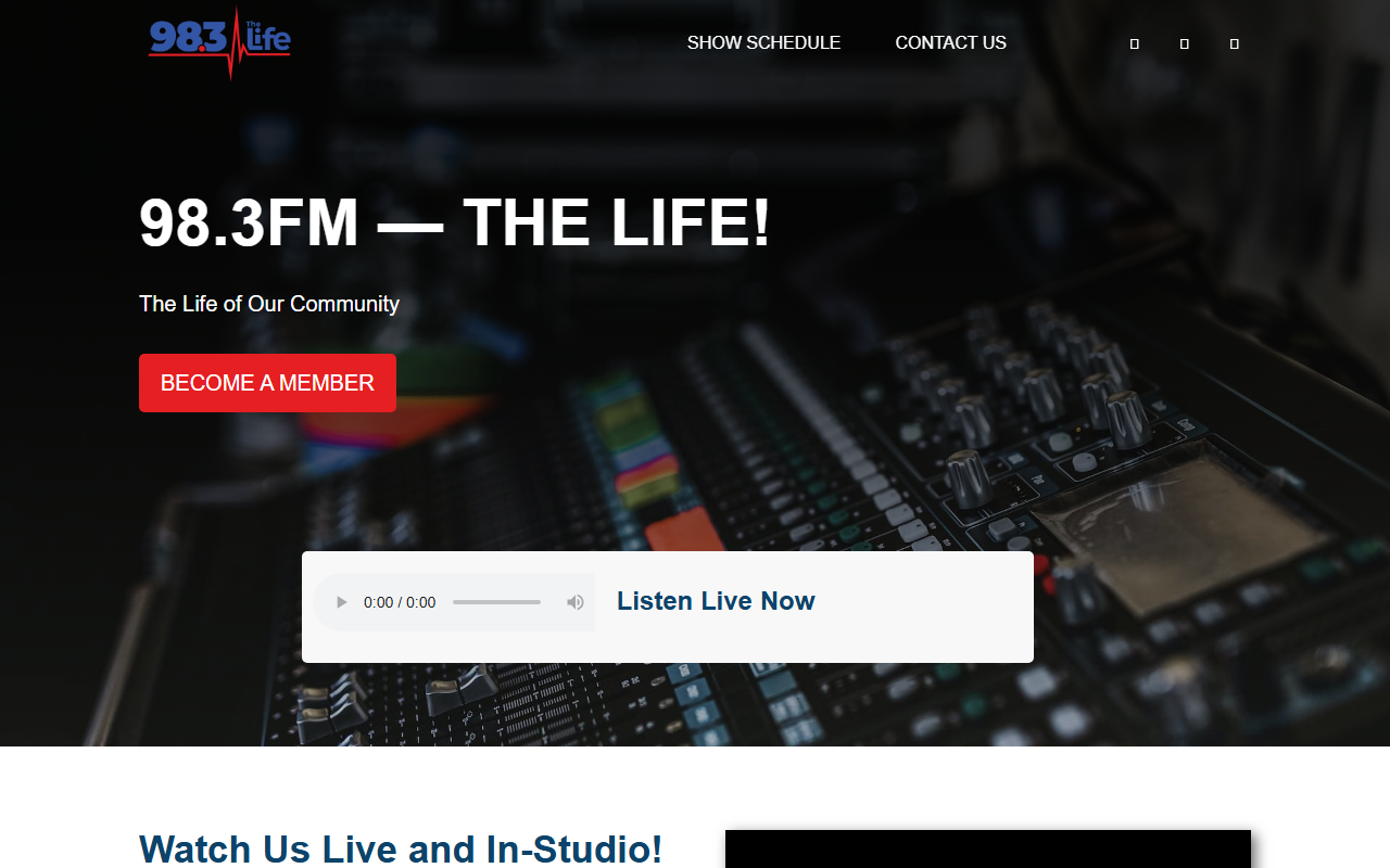 983thelife.com screenshot