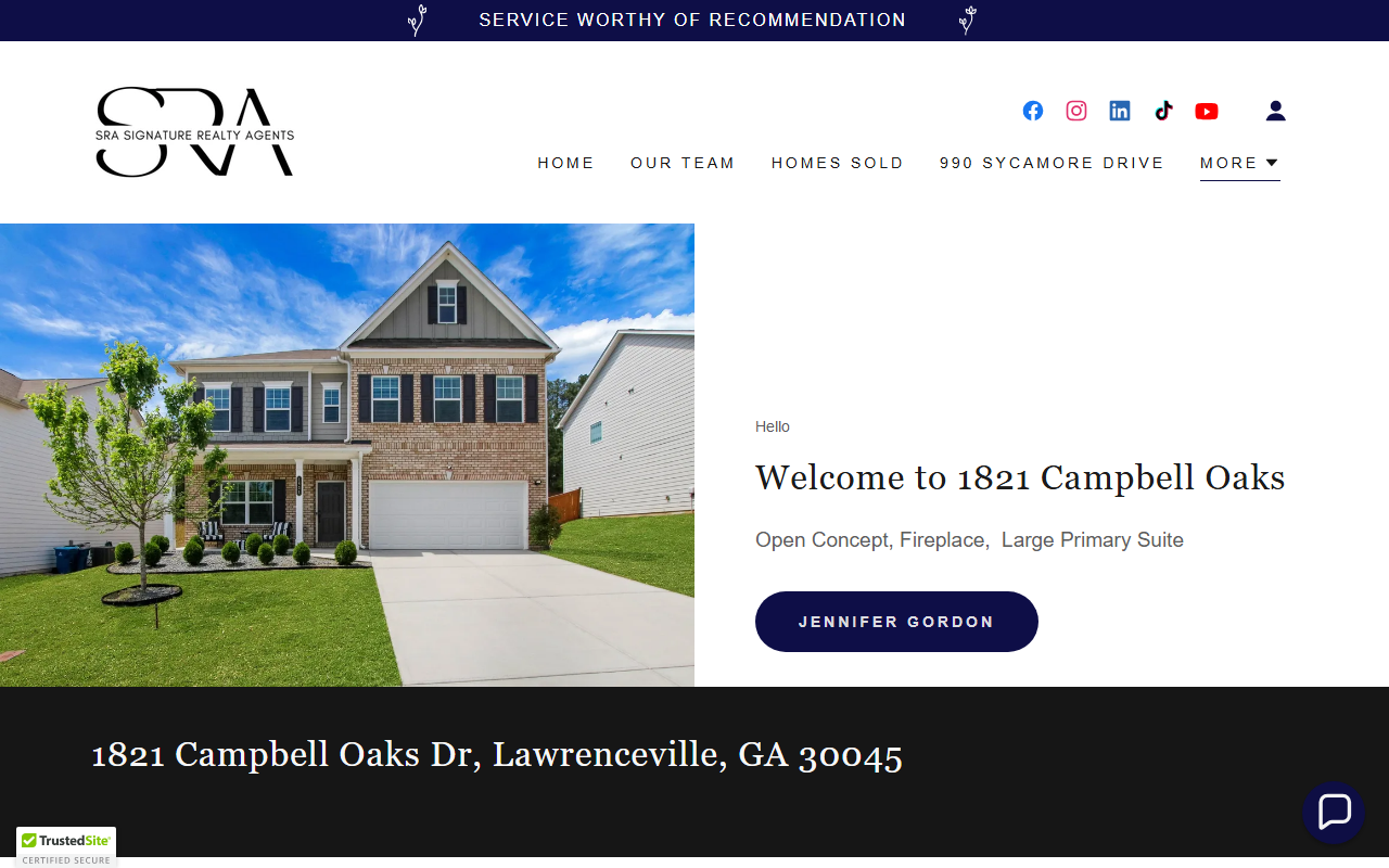 984sycamore.com screenshot