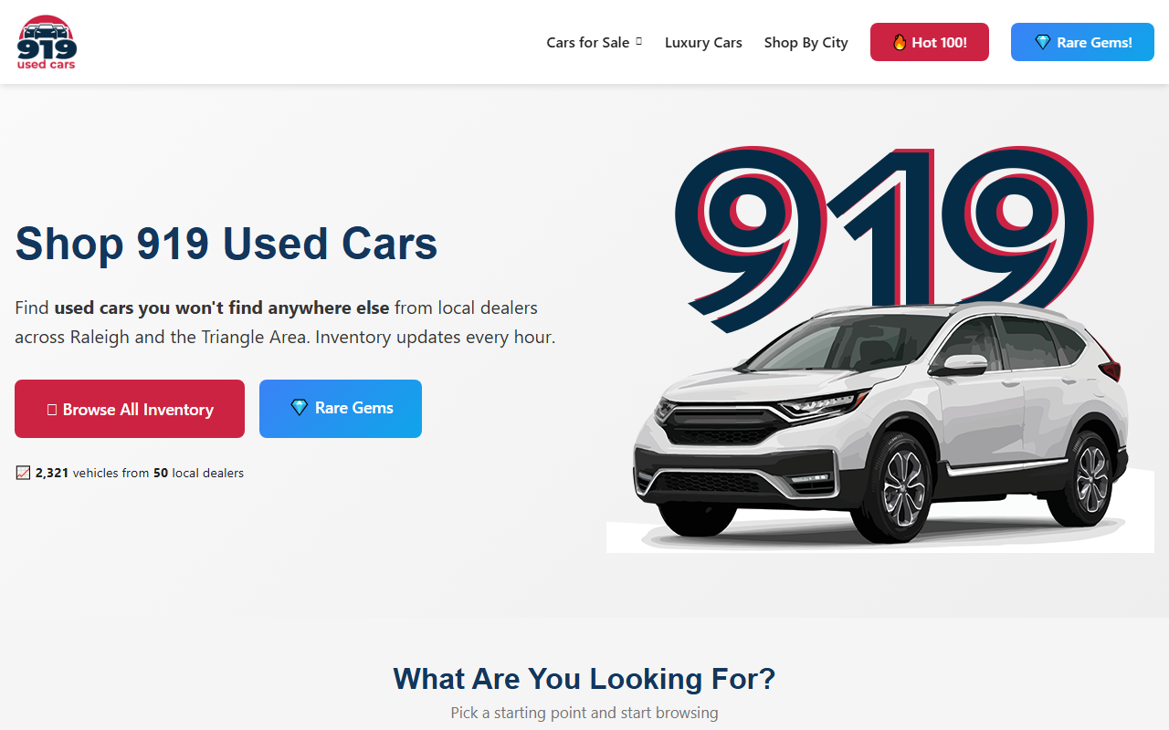 984usedcars.com screenshot