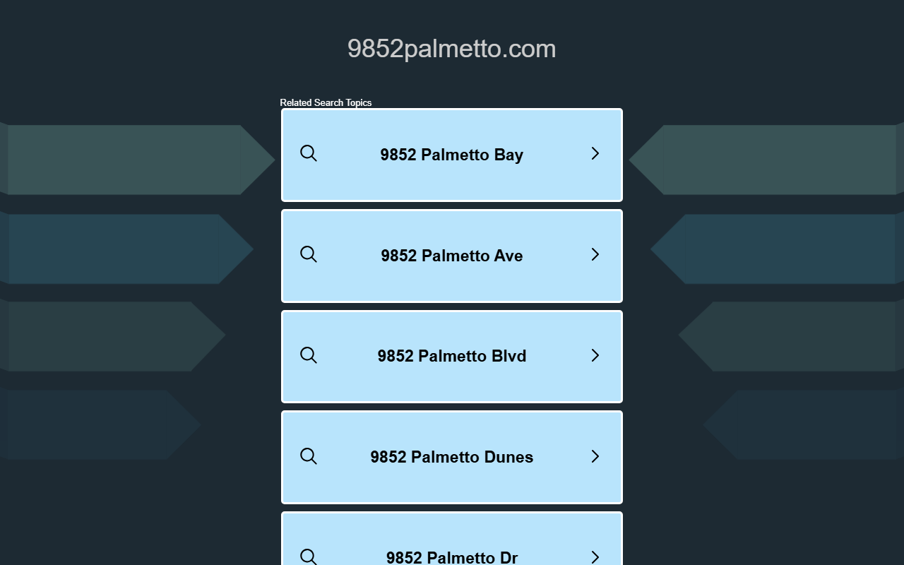 9852palmetto.com screenshot