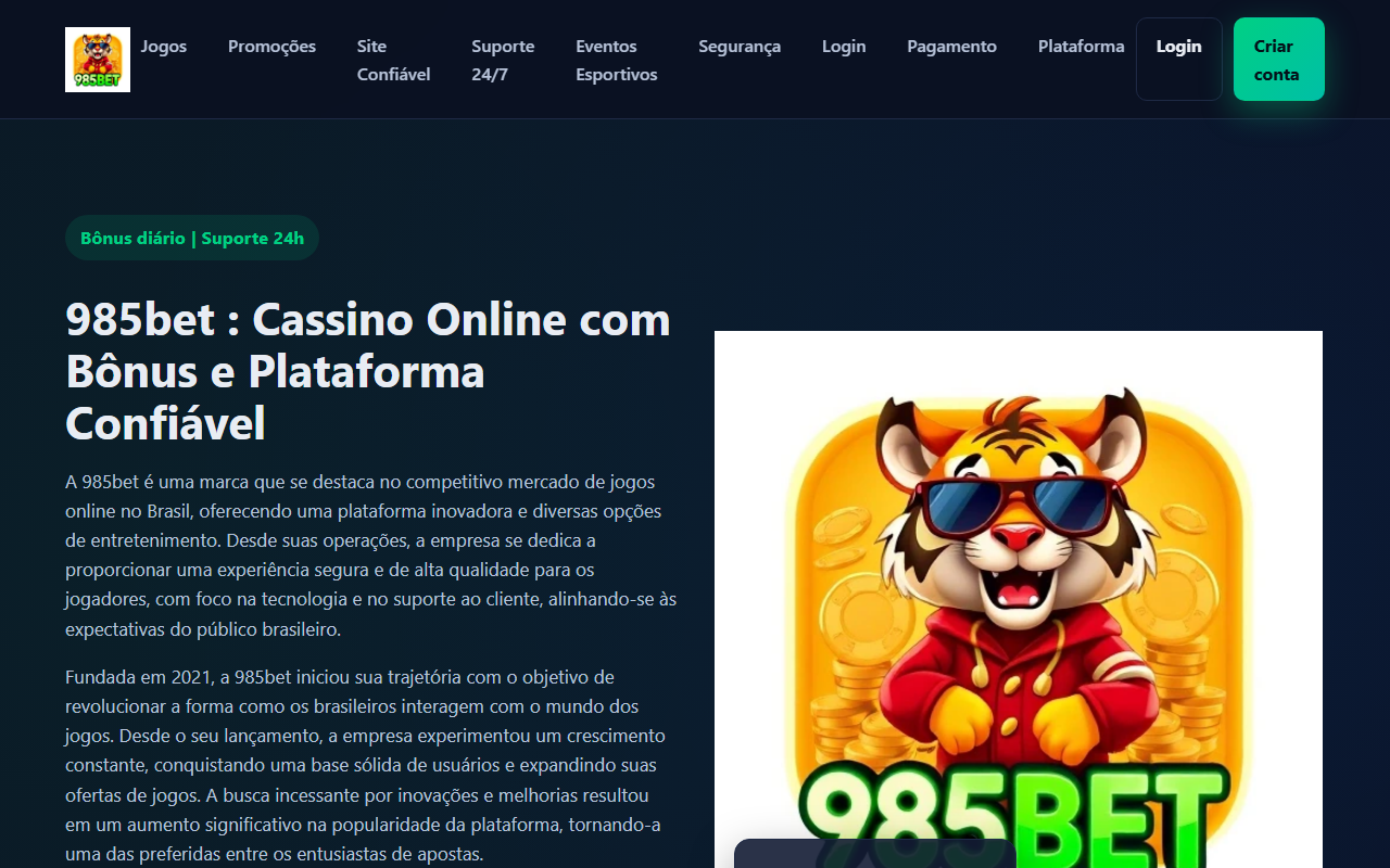 985betapplogin.com screenshot