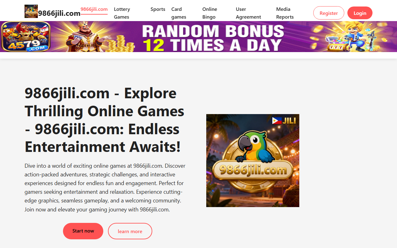 9866jiligames.com screenshot