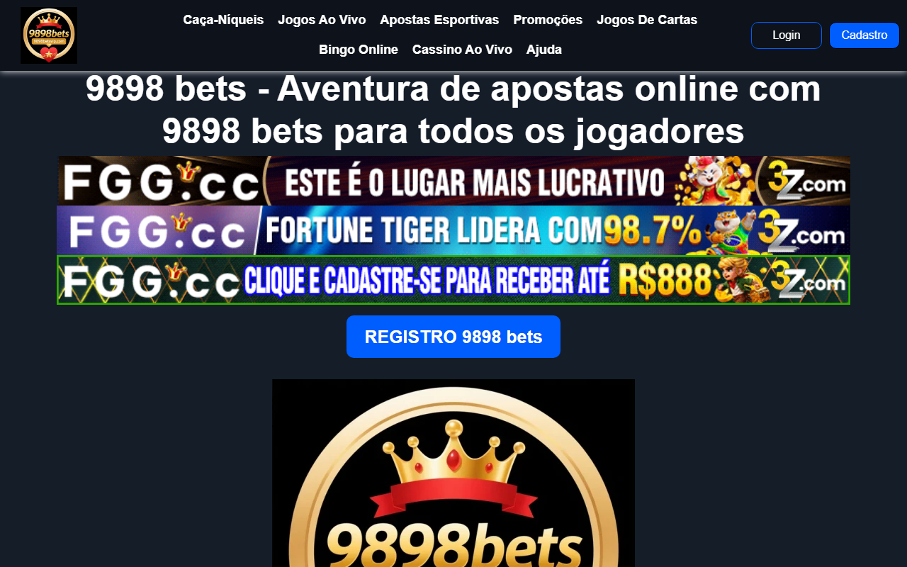 9898betsvip.com screenshot