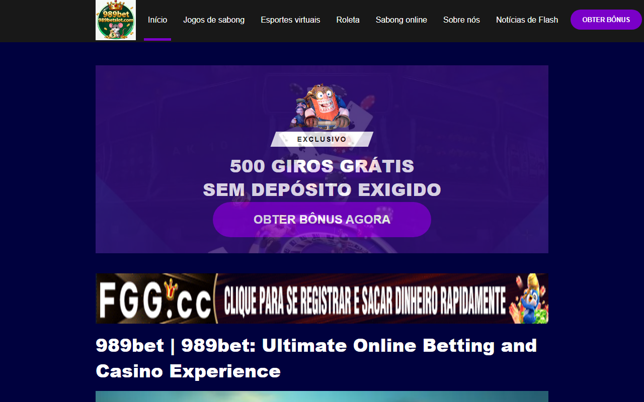 989betslot.com screenshot