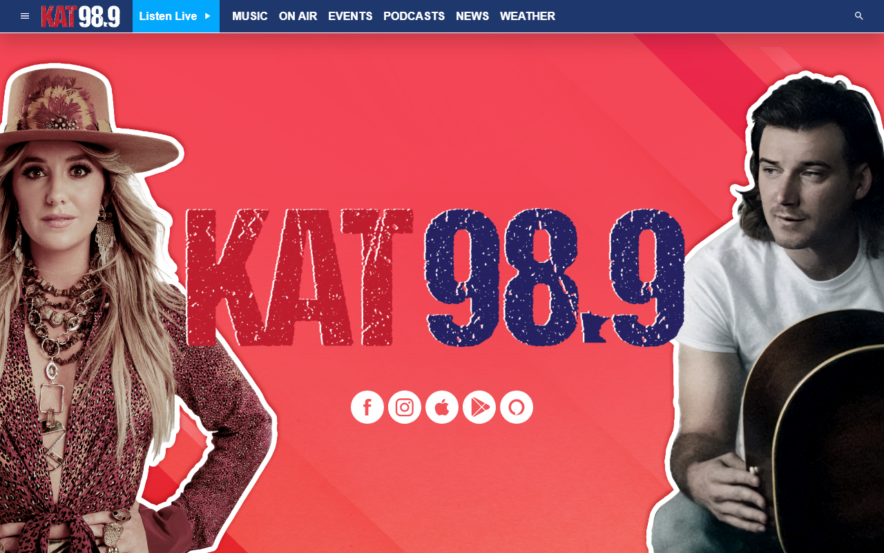 989katcountry.com screenshot